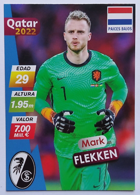QATAR 2022 EC CARD #A07 MARK FLEKKEN FIFA WORLD CUP South America