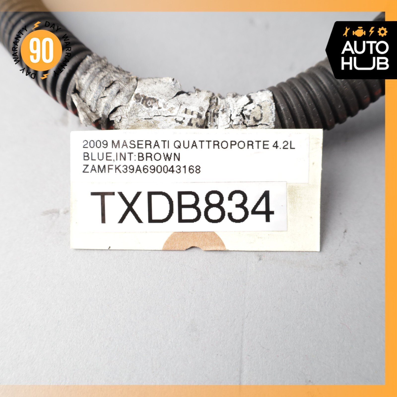 09-19 Maserati Quattroporte GranTurismo Engine Motor Wiring Wire Harness OEM 72k