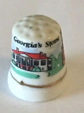 Georgia’s Stone Mountain Park Thimble Vintage Souvenir Collectible