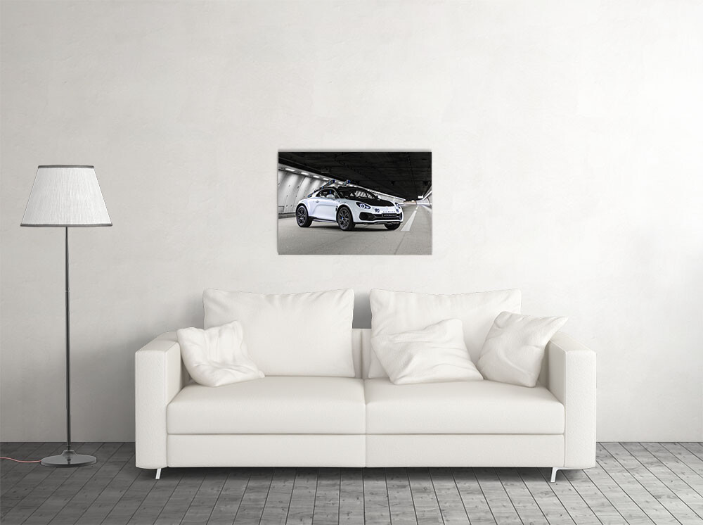 Alpina A110 ノベルティ Alpine Sports X Car A110 Soft Top Home Decor Print - POSTER