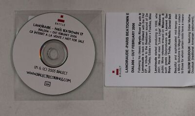 Lanoiraude Paris Beatdown EP France Adv CDR 2005 + PR-Insert Disco House Electro