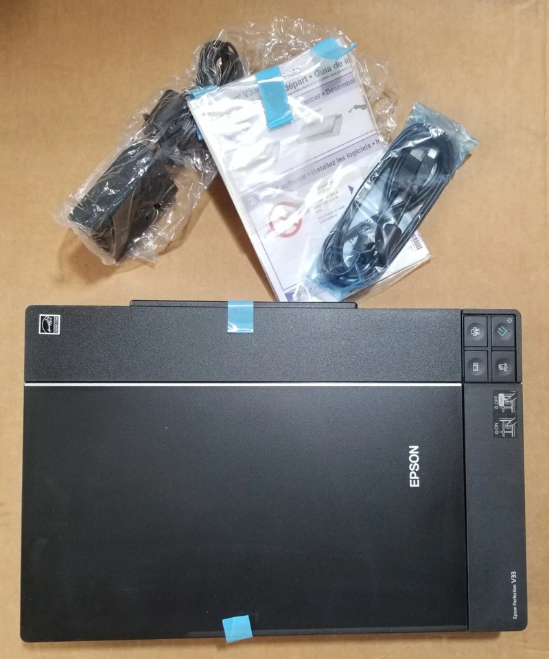 New in Box Epson Perfection V33 Flatbed Photo/Document Scanner - Image 2 of 4