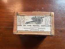Vintage Britains Lead No  1202 Gun Of The Royal Artillery Cannon Pre-owned.