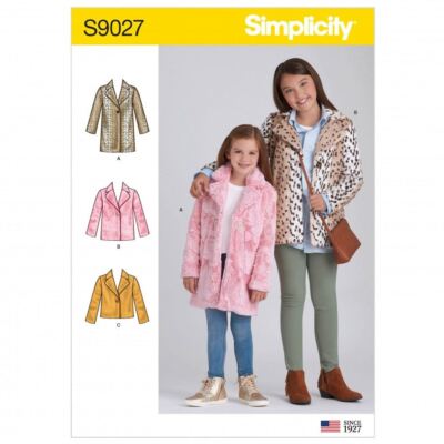 Simplicity Schnittmuster 9027 K5 (7-8-10-12-14)
