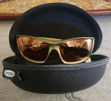 Tifosi Sledge Lite Sunglasses - OD Green With Orange/Red Lens