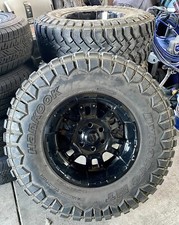 18 Diamo Truck Rims W 37x12.50r18lt Hancook Dynapro Mt Off-road Tires Set