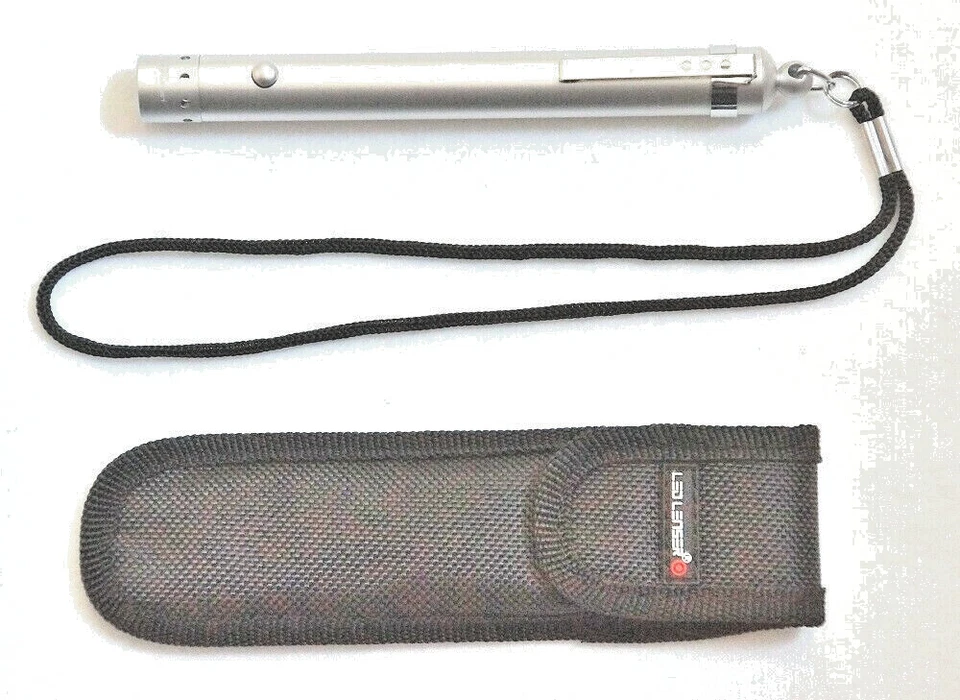 LED Lenser Linterna Taller V12 Vara de Trabajo Bolsa de Cinturón Classic Blanco - Imagen 2 de 4