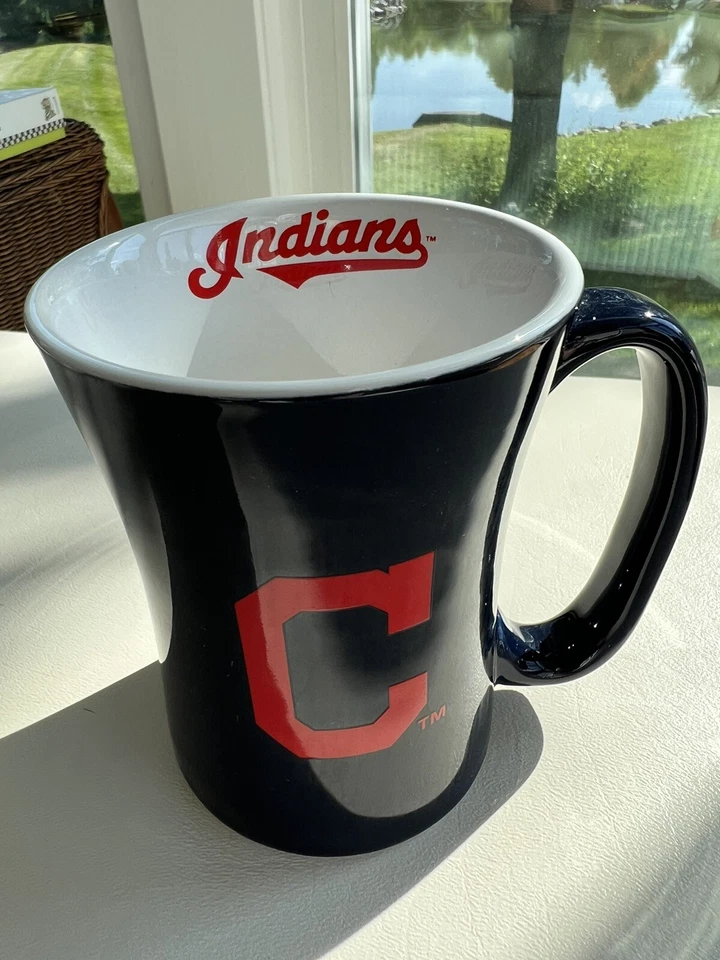 Cleveland Indians Guardians Lot MLB Mug 4 Buttons, Lanyard, 2 Decals / Stickers - Image 3 of 4