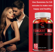 Ashwagandha, Tribulus Terrestris, Ginseng, Saw Palmetto, Maca - 60 Gummies