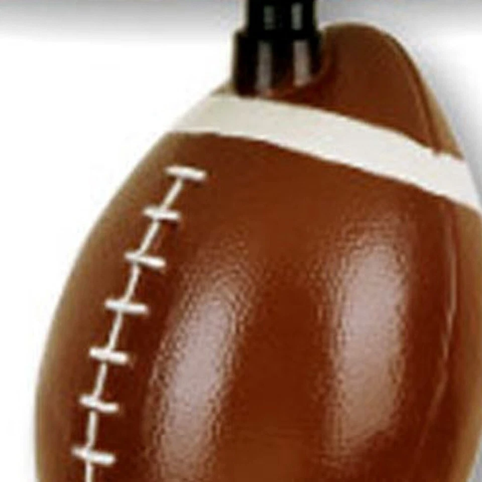 Football Shaped Table Lamp with White Shade - Image 4 of 4