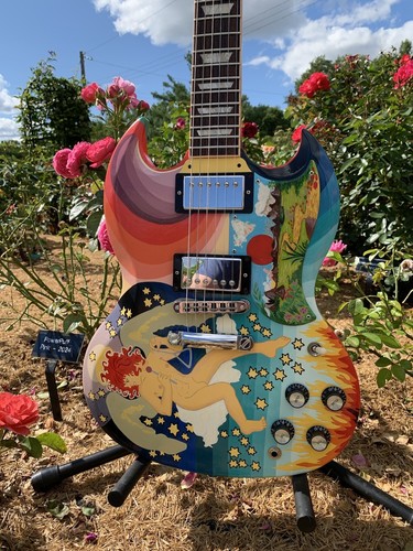 The Fool Gibson SG Vintage Design Eric Clapton Cream Standard 61 RI - Picture 4 of 7