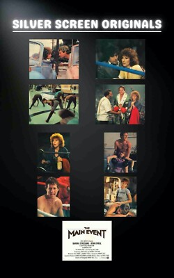 Main Event 9x Original Lobby Cards Barbra Streisand Ryan O'Neal 1979