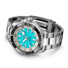 BREITLING SUPEROCEAN AUTOMATIC 44 TURQUOISE DIAL STAINLESS STEEL A17376211L2A1 3