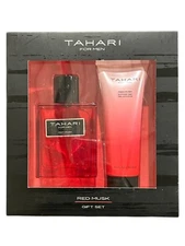 TAHARI for Men RED MUSK Eau De Toilette Gift set