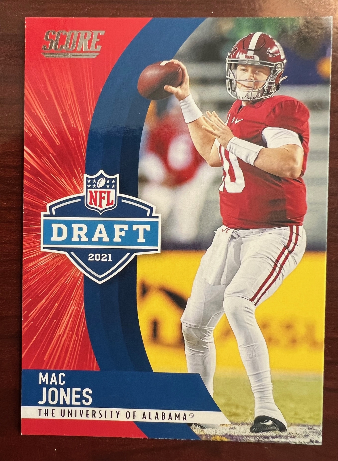 Mac Jones Score NFL Draft #D5 Base
