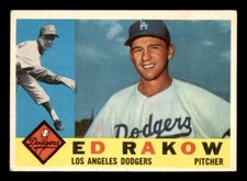 1960 Topps Baseball #551 Ed Rakow VG *f1
