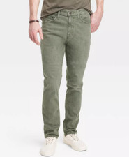 NEW Goodfellow  Co Men's Lightweight Colored Slim Fit Jeans Size 38 X 30