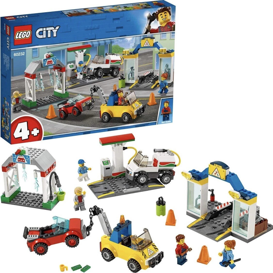 LEGO - CITY - 60232 - LE GARAGE CENTRAL - 4 ANS ET +