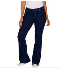 Peace Love World Wide Release Cuff Denim Jeans, Dark Wash  2 