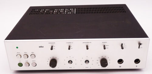 Braun CSV 500 Full Amplifier, Silver, Good Condition, Hobbyist Device, 6825/14887 - Picture 1 of 8