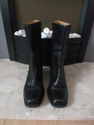 caterpillar biker boots
