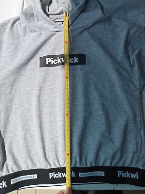 Sweat à Capuche Pickwick Série Limitée Taille S - Bleu, 100% Coton, Fabriqué En Italie, Occasion Très Bon état