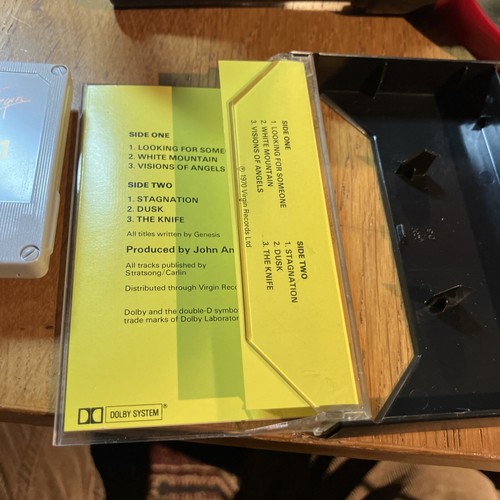 Genesis - Trespass - Cassette Tape VRare Exc Cond 1983 Virgin Reissue - Picture 4 of 5