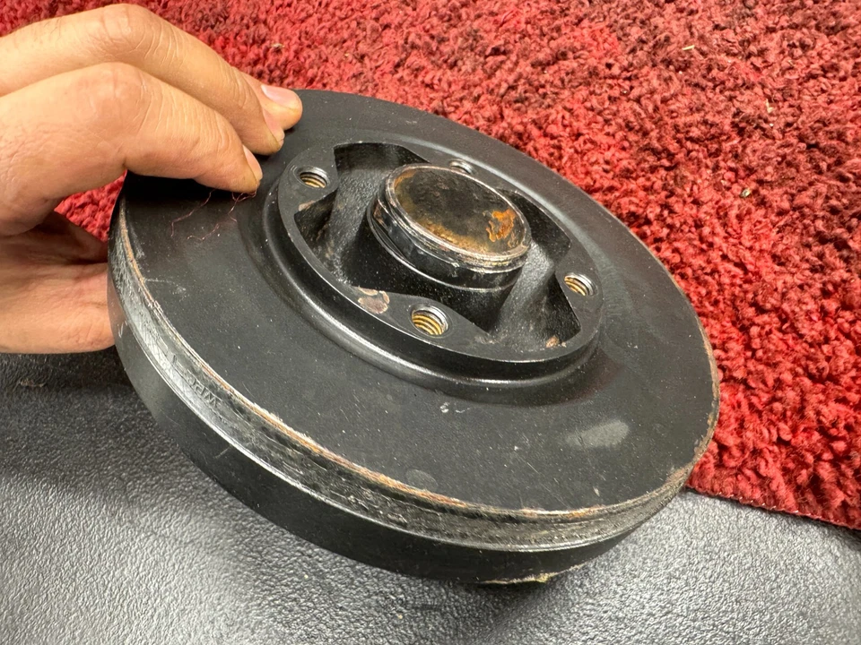 Equilibrador armónico polea manivela motor BMW F15 F16 E70 F10 F02 F13 N63 OEM 008EP Foto 4 de 4