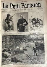 LE PETIT PARISIEN 1890 N° 67 GENERAL JAMONT - LE CRIME DE LA RUE DE PROVENCE
