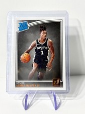 2018-19 Panini Donruss #174 Lonnie Walker IV Rated Rookie Card. rookie card picture