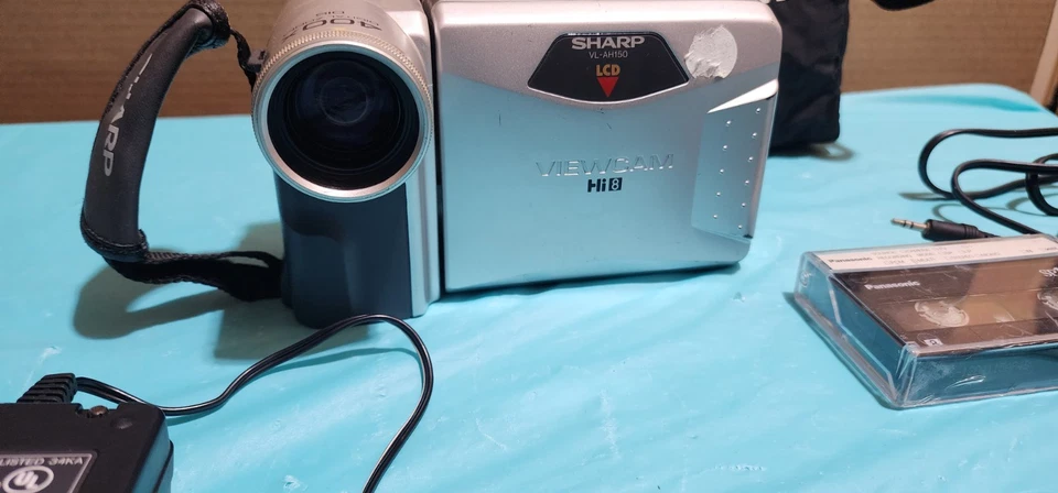 SHARP VL-AH150U Viewcam Analog CCD 8mm Video Transfer VCR Camcorder *READ* - Image 4 of 4