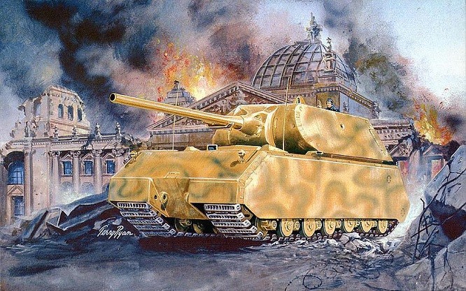 Pegasus Hobbies PG7501 - 1/72 WW II: Maus German Tank - New