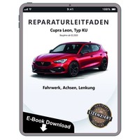 Cupra Leon Inkl. SP KU Ab 2020 Fahrwerk Achsen Lenkung Reparaturleitfaden E-Book