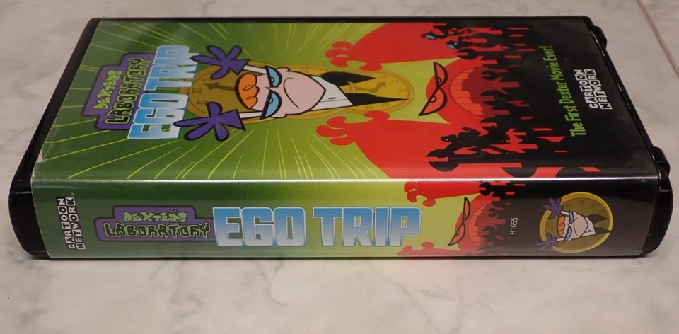 Dexter's Laboratory Ego Trip VHS in Black Clam Shell - Image 2 of 4