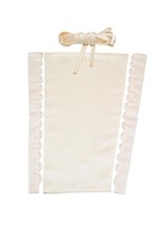 Wedding Dress Zipper Extender Corset Back Kit Satin Lace Up Replacement for P...