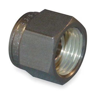 Ham-Let 761L-Ss-12Mm 15/32'' Let-Lok 316 Ss Nut