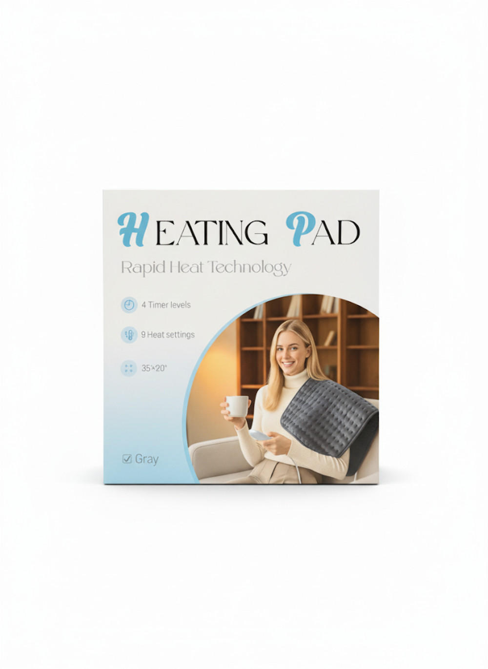 For Pain Relief - Electric Heat Therapy For Back, Neck & Mus