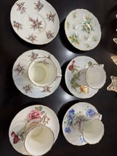 Hammersly & Co 1912-1939 Vintage Bone China 4 Tea Cups And 6 Saucers