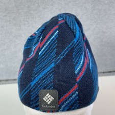 Columbia Stocking Cap Beanie Hat Cap Blue Knit Youth S/Med Unisex