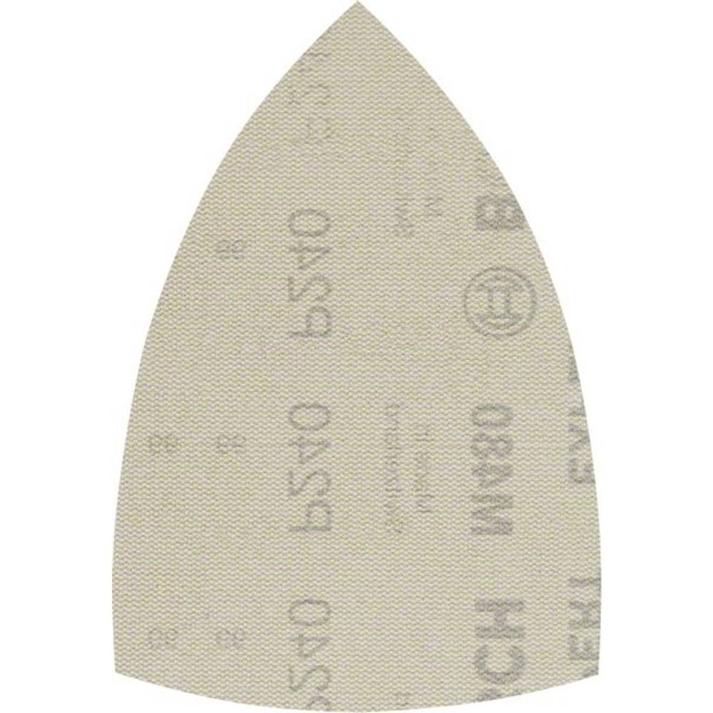 Grille abrasive Bosch sans poussière pour rénover un meuble en bois sans encrasser