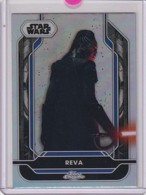 2024 Topps Chrome Star Wars Costco Super Box Refractor Silver Reva