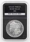 1903-O Morgan Silver Dollar New Orleans Bright White Rare AU-UNC - 923b