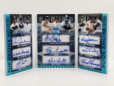 2025 Leaf A Bronx Legacy REGGIE JACKSON, BUCKY DENT, GRAIG NETTLES Auto Book /7