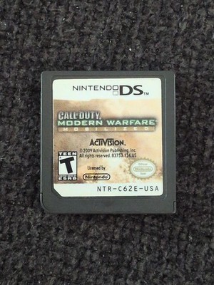 Call of Duty Modern Warfare Mobilized Nintendo DS Game Cartridge Only Tested COD