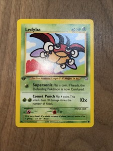Pokemon TCG Neo Genesis 1st Edition Common: Ledyba 63/111 Mint/NM