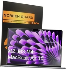 3 Pack Anti Glare Screen Protector for New Apple 2025 MacBook Air 15.3 inch
