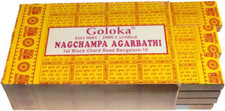 Goloka Nag Champa Incense - 250 GM Box - Hand...