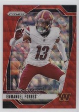 2024 Panini Prizm Red Wave Prizm 91/149 Emmanuel Forbes #291 1t5