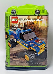 Used LEGO Racers 8303 , 6742 100% Complete with original manuals and boxes - LOT