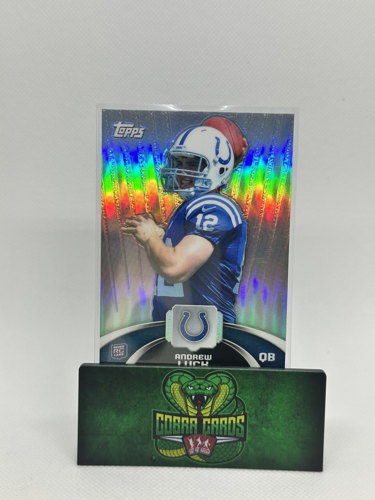 2012 Topps Chrome Andrew Luck #TFHM-AL Refractor